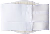 Bilt-Rite Mastex Health 10 Inch Dual Closure Support with 4 Steels, White