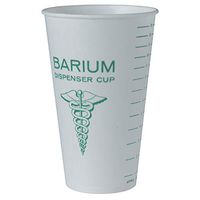 Solo RW16-5482 16/18 oz Barium Medical Waxed Paper Cup (Case of 1000)