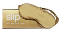 Slip Pure Silk Sleep Mask, Gold - 100% Pure Mulberry Silk 22 Momme Eye Mask with Elastic Band from Slip Pure Silk Pillowcase