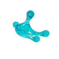 Exceart Palm Urchin Massage Tool Frog Shape Four Foot Acupressure Massage Acupuncture Point Massage For Leg Back Blue