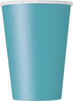 12oz Teal Paper Cup, 10ct