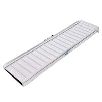 Taimot 6 Ft Portable Aluminum Folding Ramp with Non-Skid Aluminum Wheelchair Loading Traction Ramp for Wheelchair Scooters Emergency Hospital -Briefcase Mobility Non Slip Home Utility Threshold Steps