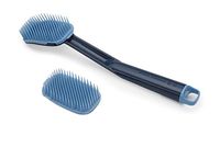 Joseph Joseph CleanTech Dish Brush with Replacement Head Durable Quick-Dry, Blue