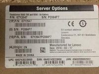 03X3618 LENOVO 3.7V DC 1500mah Li Ion Addl Raid 700 Battery For Thinkserver. New Retail Factory Sealed With Full Manufacturer Warranty.