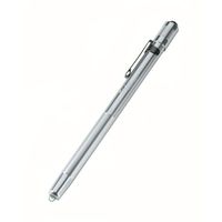 Stylus LED Pen Flashlight - Silver Pen, White LED