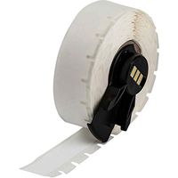 Brady M61C-500-422, 148120 0.5" x 50' BMP61 ToughBond Series Polyester Label, White, 4 Rolls