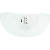 Medegen Medical Products 2072 Commode Specimen Collector, 27 oz. Capacity, White (Pack of 100)