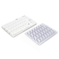 Ezy Dose Disposable (31-Day) Pill, Medicine, Vitamin Organizer Box | Monthly Planner Refill Pack | Kit includes 12 Cards and Blisters