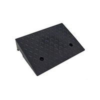 Heavy Thicken Triangle Pad, Indoor Steps Uphill Pad, Pier Factory Parking Lot Accessibility Service Ramp 11-16cm (Color: Black, Size: 48 33 11cm) (Size : 483815CM)