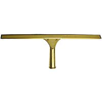 Ettore Solid Brass Window Squeegee, 16-Inch