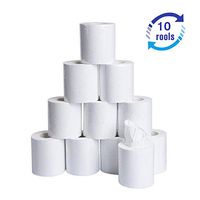 Toilet Paper, Smooth Soft 3-Ply, Home Kitchen Toilet Tissue, Paper Towels，White, 10 Paper Towel Rolls/Convenience Case