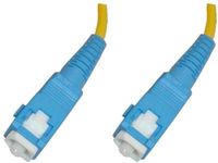 SC/UPC to SC/UPC simplex single-mode 9/125 fiber patch cord, 1m length