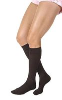 Jobst Relief Medical Legwear Compression Stockings, Knee High, Closed Toe, Black , 20-30 mmhg, Large