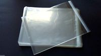 Packaging Bags Suppliers 100 6 1/2 x 6 1/2 Crystal Clear Cello Self Sealing Poly Sleeves Bags 6X6 Card