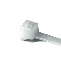 Hellermann Tyton CTT60R9M4 Compression Tie, 8" Long, 20lb Tensile Strength, PA66, Natural (Pack of 1000)