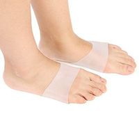 Duevin Arch Support Pads for Pain Relief Soft Gel Support Easy Fallen Arches, High Arches, High Foot Arch Support