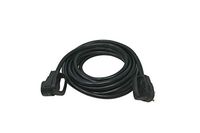 Road Power 65039601 25' 10/3 30-Amp Extension, Heavy Duty, Weather Resistant RV and Marine Boat Power Cord Suitable for Mobile Homes and Recreational Areas, Black