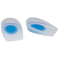 HEEL CUP, SILICONE, PAIR - L/XL