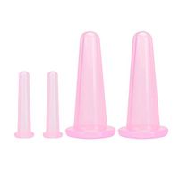 fineshelf Cupping Therapy Sets Ideal to Shape Your Cheeks and Chin Double Chin Reducer Silicone Massage Cups