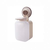 Soap Dish Soap Dispenser Home Kitchen Sink Soap Dispenser Hand Sanitizer Bottle Wall-Mounted Soap Dispenser Shower Gel Toilet Free Punching Bathroom New