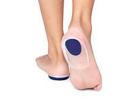 Urgent Care Orthopedic Gel Cup Heel Supports (Blue)