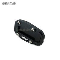 Frames & Fittings for Ducati Scrambler Classic 2015-2017 2016 Motorcycle CNC Side Kickstand Stand Extension Support Plate with Logo