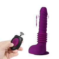 DDORR 9 Inch Wireless Remote Vibranting Dilo with Strong Suction Cup 6 Thrusting Vibration Speeds Víbérâtë Adult Toys Couples Game Perfect Christmas Gift for Women
