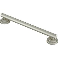 Moen YG0718 18" Grab Bar from the Iso Collection, Brushed Nickel