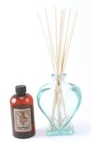 Courtney's Candles Heart 14 Ounce Reed Diffuser Mahogany Teakwood