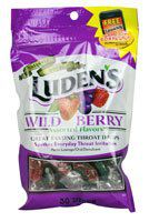 Luden's Throat Drops Assorted Flavors Wild Berry - 30 Drops