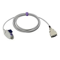 Compatible Nellcor Spo2 Sensor Pediatric Clip 9.8 ft 14 Pins Connector
