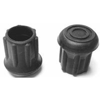 Protective Leg Tip, Slipon, Rd, 47/64", PK25