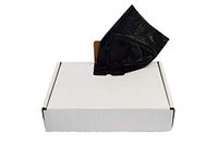 Renew Trash Bags | 55 Gallon (50 Count) 1.5 Mil Heavy Duty Contractor Trash Bags | Garbage Drum Can Liners | 35"W x 55"H | Black