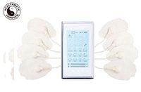 FDA Cleared 24 Modes HealthmateForever Professional TENS Unit for Pain Management & Muscle Improvement| T24AB2 (Silver in White) Wireless ACCESSIBLE