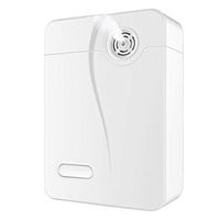 200ml Waterless Nebulizing Scent Machine Essential Oil Aromatherapy Diffuser with turbo fan system, Flexible Timer Setting, 12V Aroma Diffuser for Large Room Up to 2,200sq.ft (White)