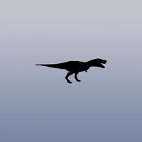 Adhesive Vinyl Art Sticker Dinosaur Auto Bike Laptop Black Wall Helmet Car Die Cut T Rex Jurassic Park Vinyl Decoration Window Wall Art