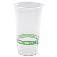 Eco-Products EPCC24GS GreenStripe Renewable & Compostable Cold Cups - 24oz, 50/PK, 20 PK/CT