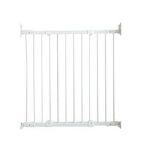 LCF Safety Baby Gate Dog Gate Extra Wide Child Gate with 4 Pressured Adjustment Bolts, Extention Kit & Auto Close Door for Stairs, Metal Pet Gate for Stairs, Doorways