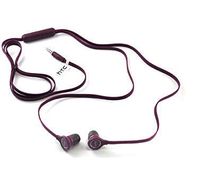 HTC Original OEM RC E190 3.5mm Hands-Free Earbuds Bulk Packaging - Purple