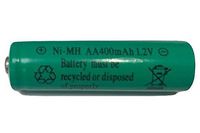 100 x AA NiMH Rechargeable Batteries (400 mAh)