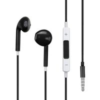 Asmyna Stereo Handsfree (045) - Wired Headsets - Retail Packaging - Black