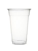 Fineline Super Sips 311078 PET Drinking Cup, 1000 per case, 10 oz., Clear