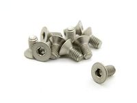 SKB family Titanium M3 x 6 Countersunk Hex Screw (10pcs/Bag)