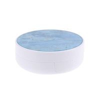 HEALLILY Contact Case Holder Marble Lens Soaking Case for Travel