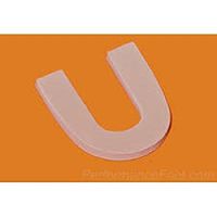 21319 Padding Horseshoe Felt Heel Spur White 1/4" Thick Ortho 100/Pack Part# ...