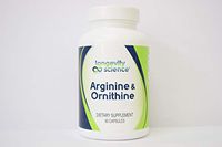 Longevity Science L-Arginine & L-Ornithine 500 mg /250 mg