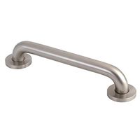 Kingston Brass DR514128 Meridian inch Decorative Ada Grab Bar, 12", Brushed Nickel