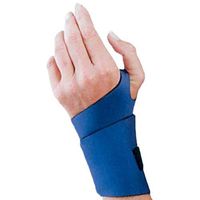 Florida Orthopedics Safe-T-Sport Neoprene Wrist Wrap, Universal - Navy