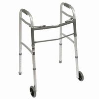 Roscoe Medical WK450W Two Button Walkers44; Gray