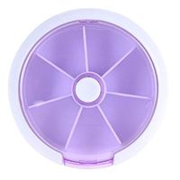 Lazinem Durable Practical 7 Girds Pill Box Medicine Tablet Storage Vitamin Dispenser Pill Dispensers & Reminders
